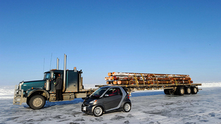 Ice-Road Truckin' In A Smart ForTwo